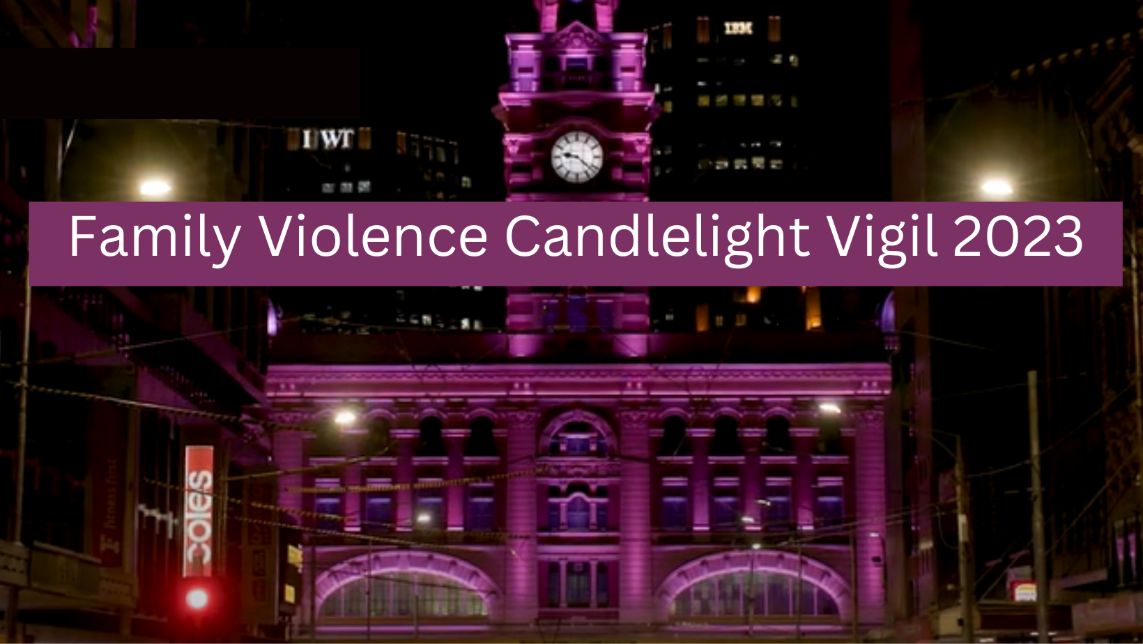 Family Violence Candlelight Vigil 2023 image